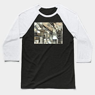 Fractals art...3 Baseball T-Shirt